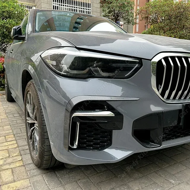 BMW X5 차량을 위한 세련되고 내구성 있는 범퍼 립 사이드 스포일러 안개등 프레임 커버 그릴