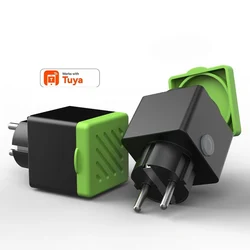 WiFi Smart Plug with Power Monitoring and Voice Assistant Support - 100V - 240V EU Plug (2PCS)