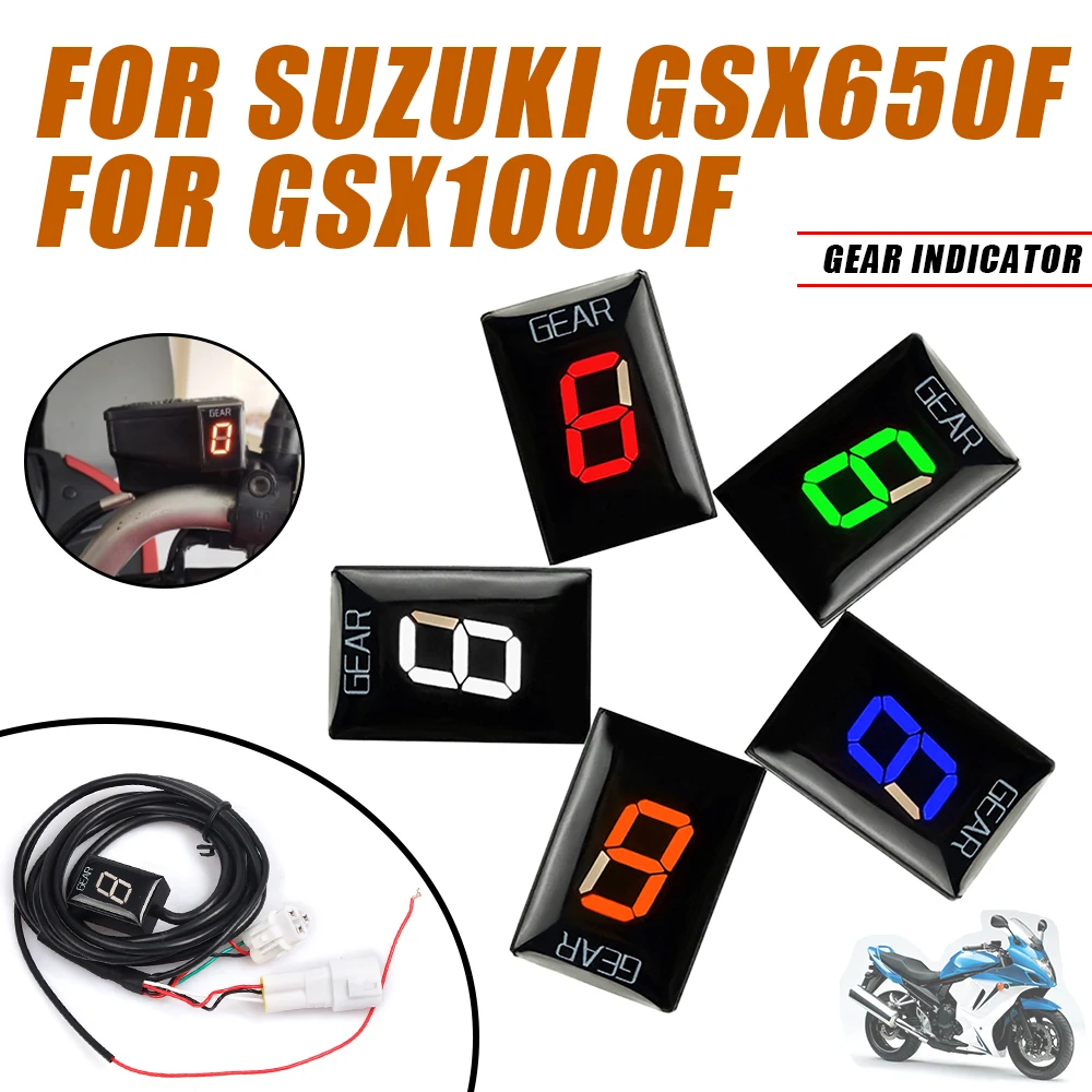 

For Suzuki GSX650F GSX-S1000F GSX-650F GSX-S 1000F 1000 F Motorcycle Accessories Gear Indicator Ecu Speed Gear Display Meter