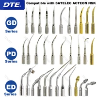 Woodpecker DTE Dental Ultrasonic Scaler Tips Tooth Cleaning Machine Cutter Head Fit SATELEC ACTEON NSK Scaler Handpiece 1
