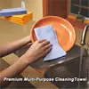 Car Washing Towels 8pcs Super Absorbent Shammy Cloth Reusable Kitchen Chamois Towel Quick Dry Wash Cloth Home Car Cleaning Tools 4