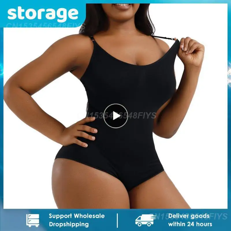 

1PCS Bodysuit Women Shapewear Body Suits Open Crotch Slimming Body Shaper Underwear Women Rompers Skims Shapewear Women Tummy