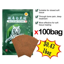 

800pcs Vietnam White Tiger Paste Pain Relief Paste Relieve Muscles Body Neck Meridian Massage To Relieve Arthritis Pepper Paste