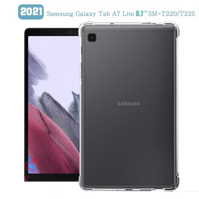 Durable Shockproof Transparent Tablet Cover with TPU Silicone Protection