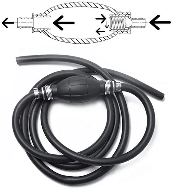 Outboard Fuel Line 5/16" Marine Outboard Boat Motor Fuel Gas Hose Line Assembly & Primer Honda Outboard Fuel Line - Foto 9