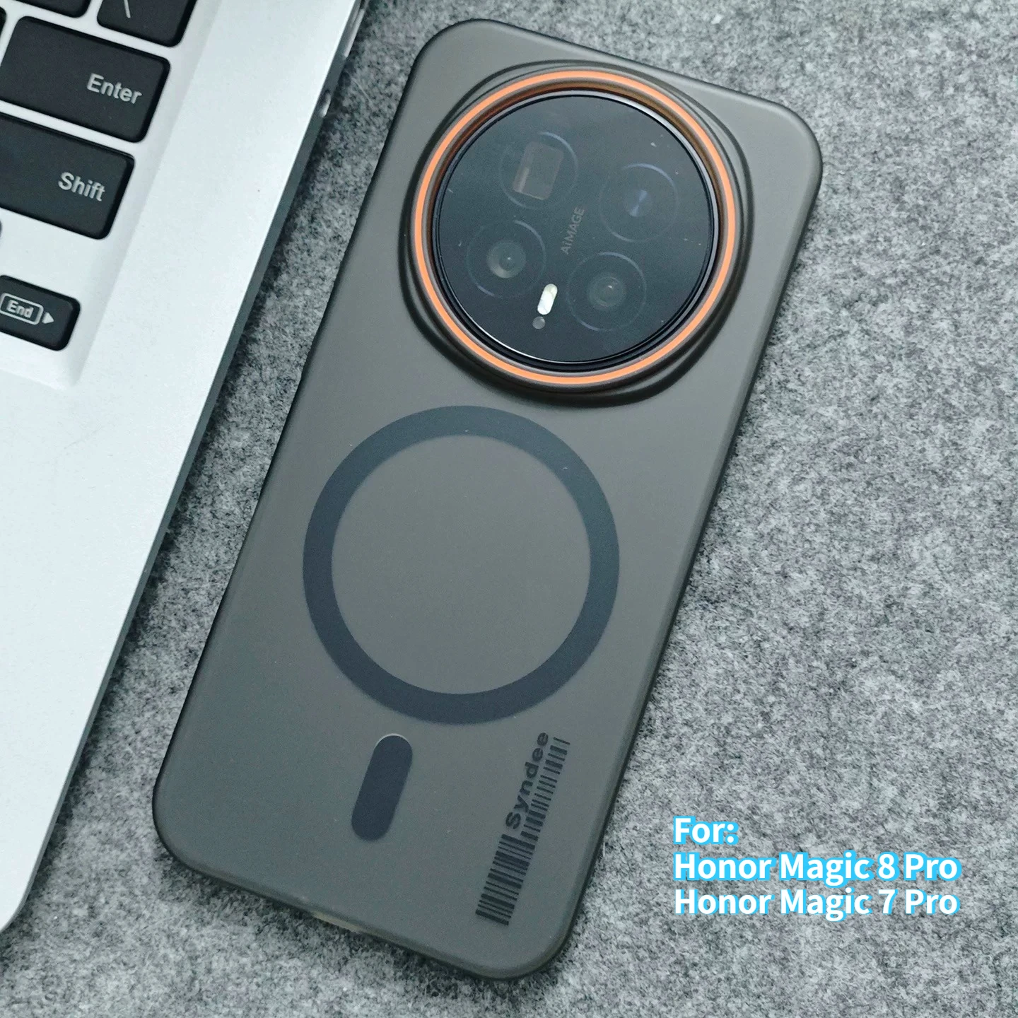 Luxury Skin-Friendly Magnetic Ultra-Thin PC Anti-Fall Shockproof Case Cover