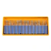 30 Pcs Bur Diamond Grinding Head Set Coated Carving Burrs Rotary Tool Bit Grit 120 Shank 3Mm 1/8 Inch For Dremel Tools Accessori 3
