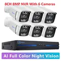 8CH 8MP With 6 Cam