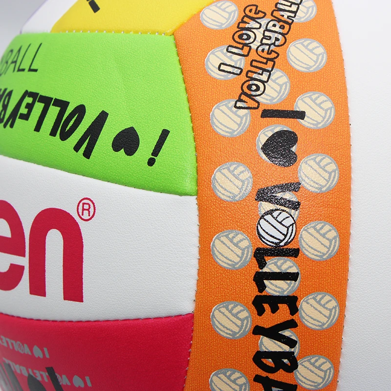 Description Picture 4 of itemNewest Molten Volleyball Balls Standard Size 5 Soft Touch PU High Quality Indoor Outdoor Sports Training Match Colorful Voleibol