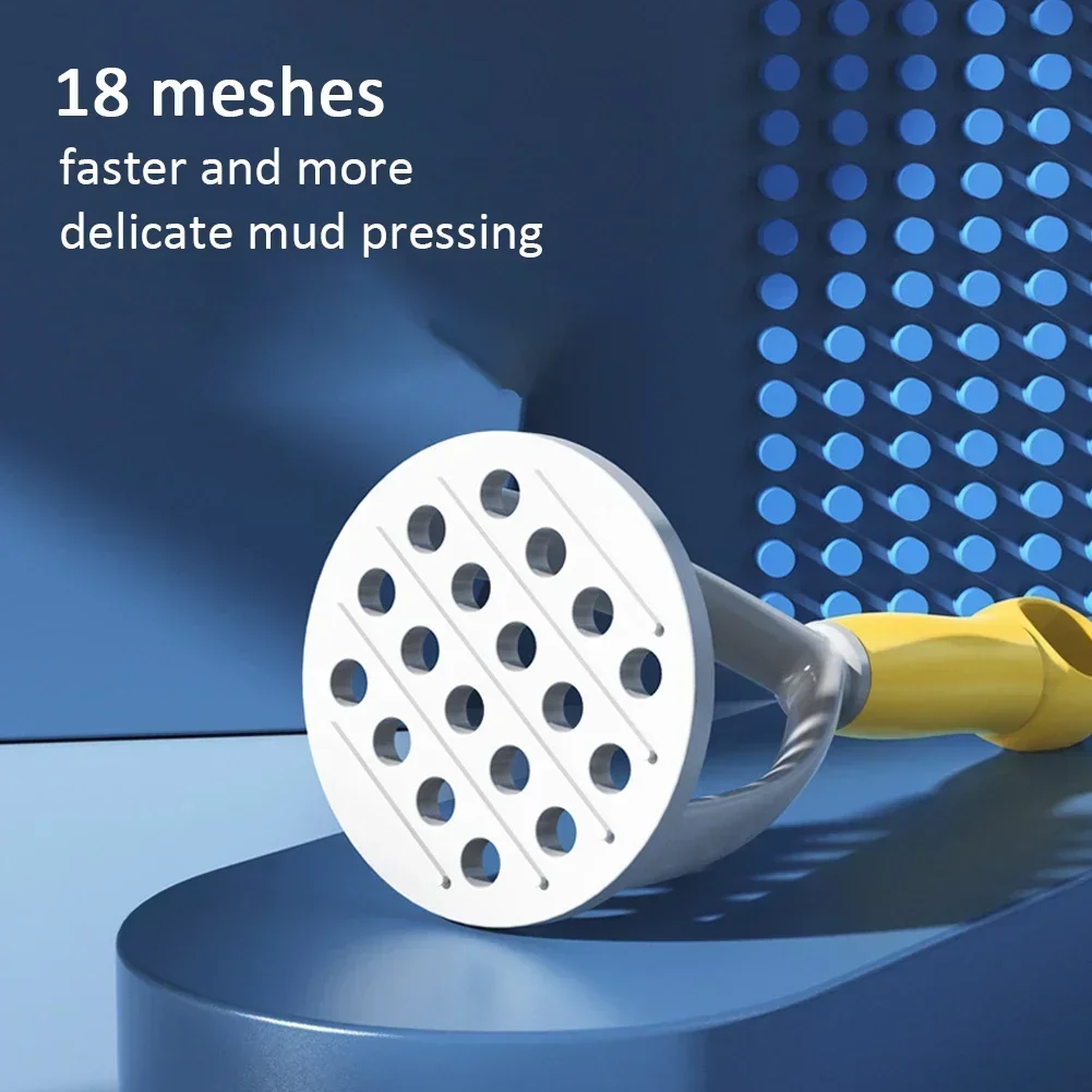 Mashed Potato Masher Squeezed Potato Masher Fruit and Vegetable Tool Kitchen Gadget Kitchen Accessories Plastic Material