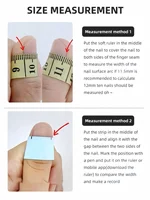 Lot de 10 faux ongles en forme d'amande, style français, avec pois et strass en forme de cœur, ongles à presser doux et délicats, ensemble de nail art à motifs blanc laiteux et gris clair 5
