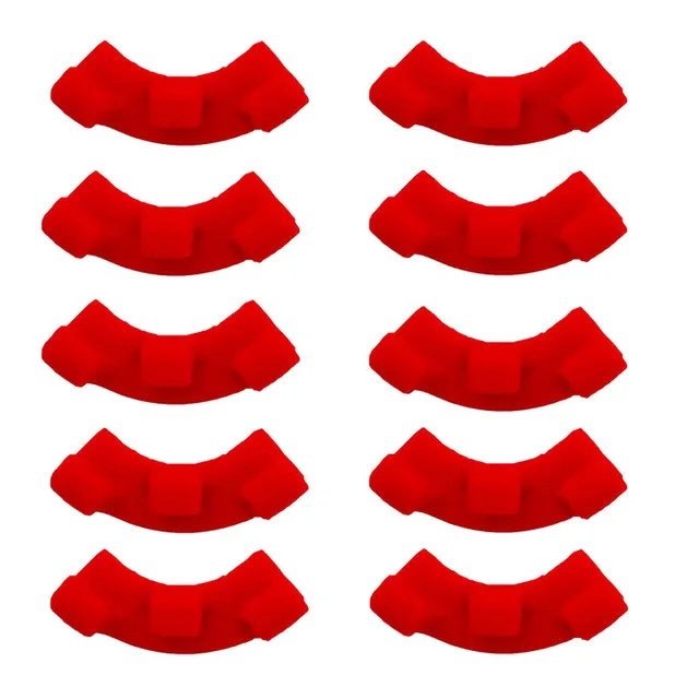 10pcs red