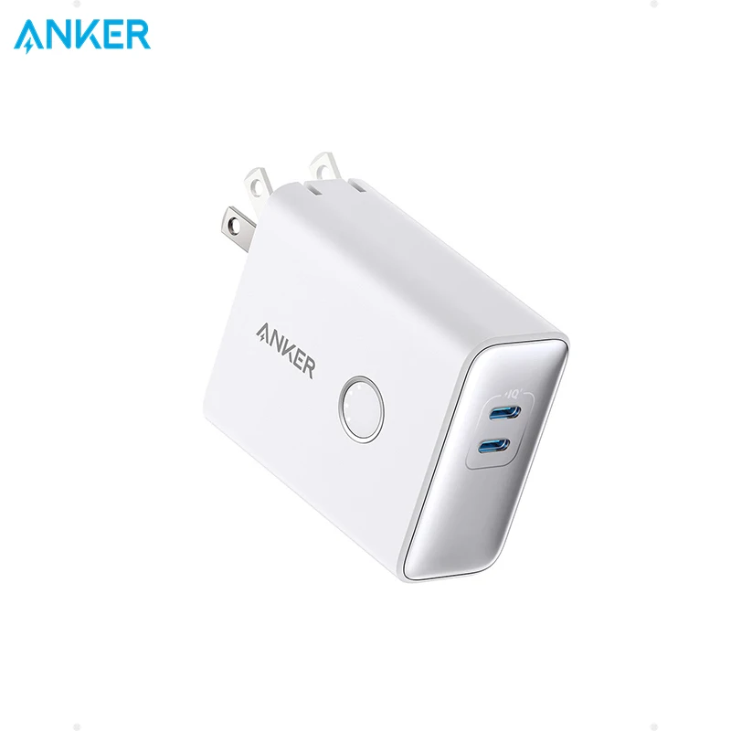 

Anker 521 портативное зарядное устройство (PowerCore Fusion 45 Вт) 5000 мАч портативное зарядное устройство 2-в-1 PD 45 Вт Быстрая Зарядка разъем складной для iphone
