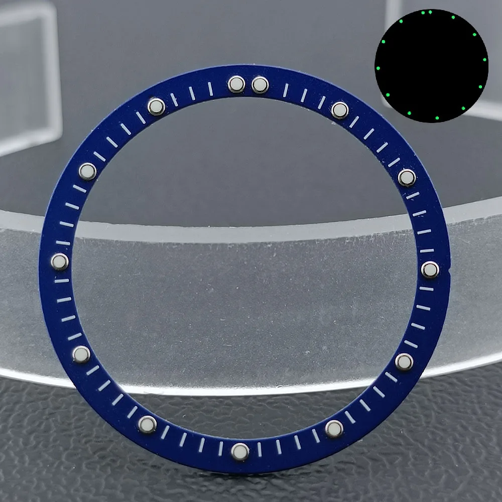 Luminous Dial with Transparent Surface for Mechanical Watches - 28.5mm Diameter