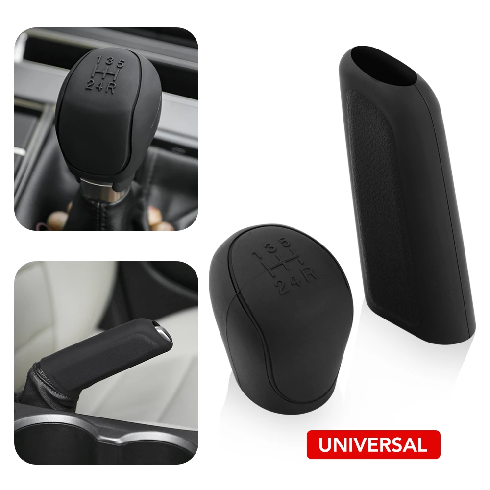 Car Manual Silicone Shift Gear Head Knob Cover for Ford Focus 2 3