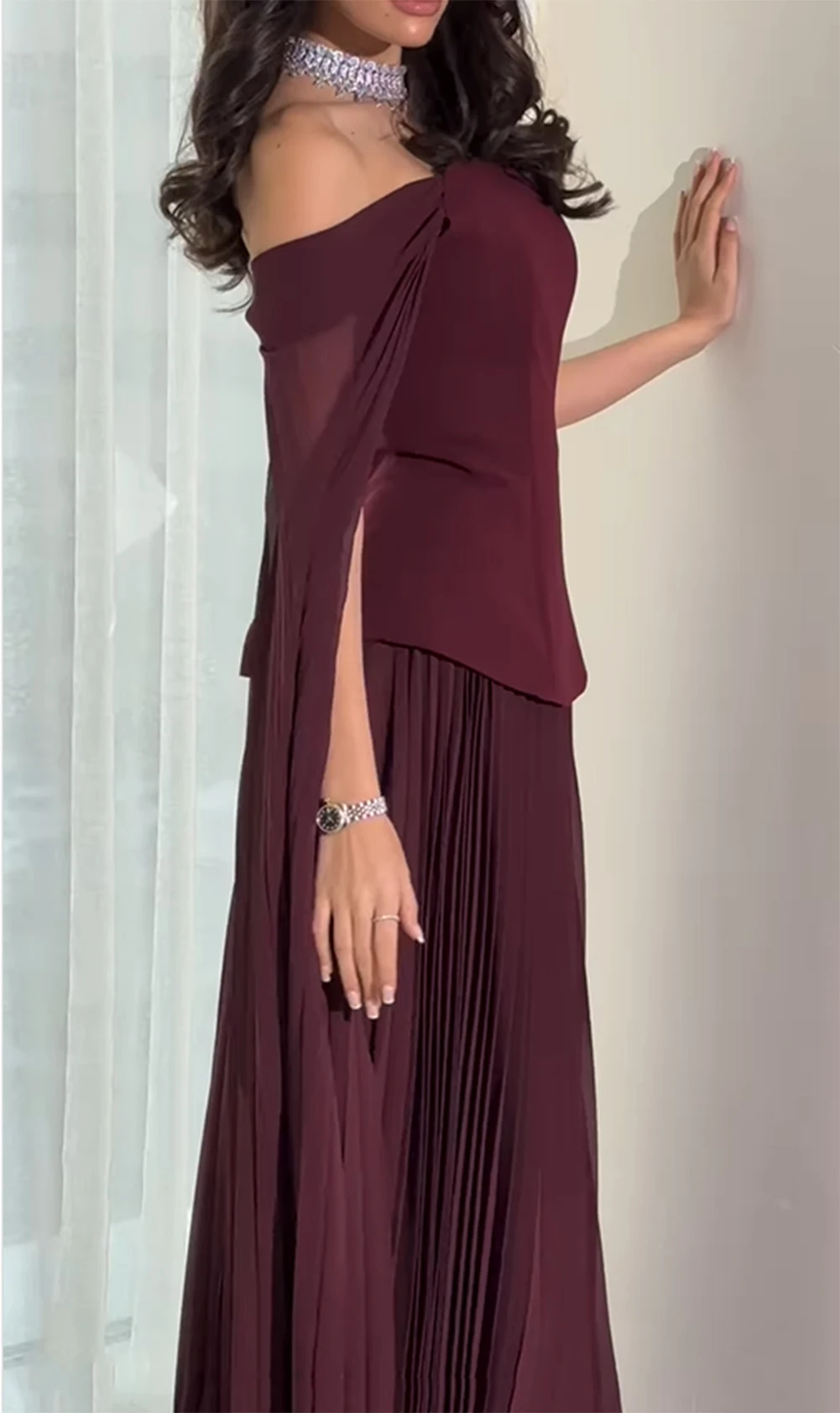 princess polly baby blue dress Sexey Off Shoulder Evening Dress Long A Line Burgundy Chiffon Formal Party  Gowns