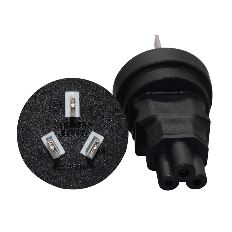 Plug Adapter AC Adapter Power Plug Connector 1pcs IEC320 C13 C5 C7 to AU UK EU US Convert Connector European Australia America 5-15R to C14 C5 C7 C13 Adapter Socket Plug