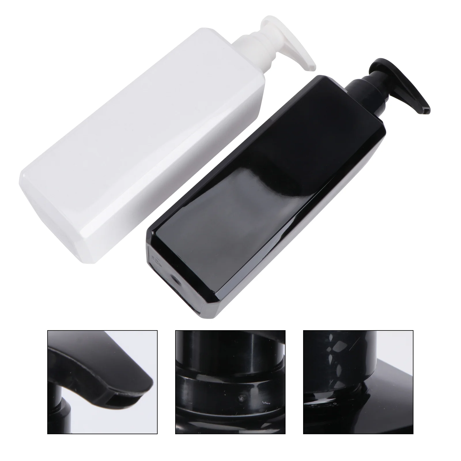 

2 Pcs Travel Spray Bottle Shower Gel Dispensers Filling Press Pump Sub for Shampoo Soap