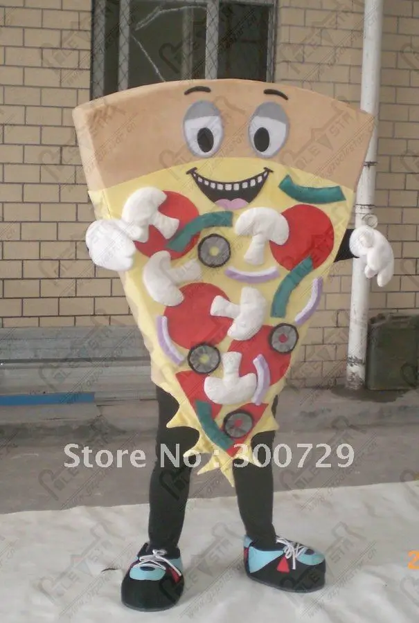 

New Adult Character Pizza Mascot Costume Halloween Christmas Dress Full Body Props Outfit Mascot Costume