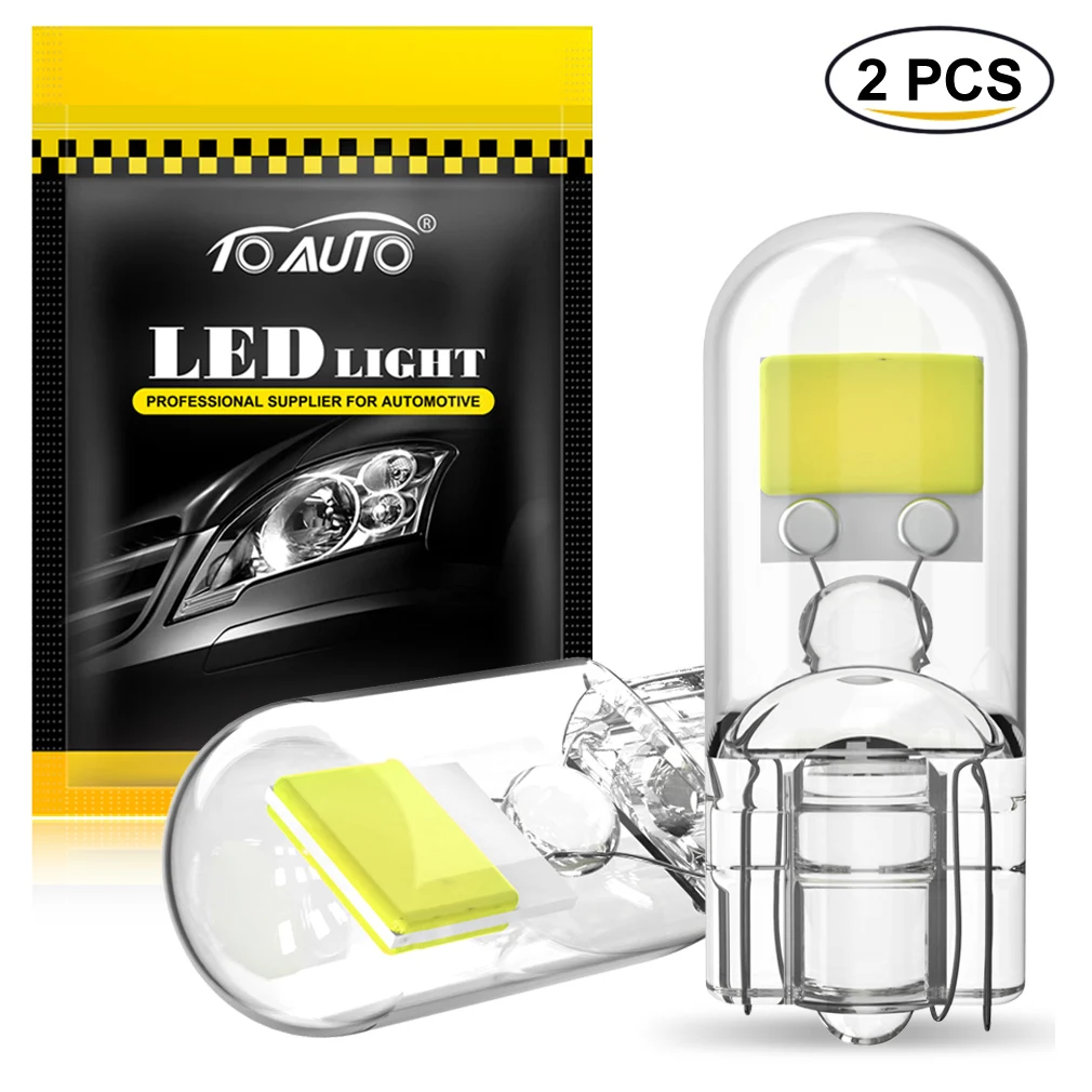 Lot De 10 Ampoules LED T10 CANBUS KATUR – 194 W5W 168, 6000K Blanc Xénon, 30 SMD 3014, 360°, Sans Erreur, 12V-24V