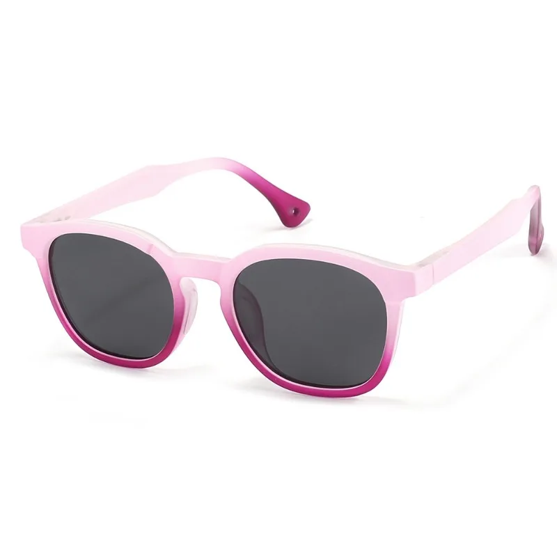 Kids Sunglasses Boys Girls Polarized Sunglasses Toddler Square UV400 Sun Glasses TR Jelly Color Frame For Youth Child Age 3-12 For kids sunglasses,children sunglasses