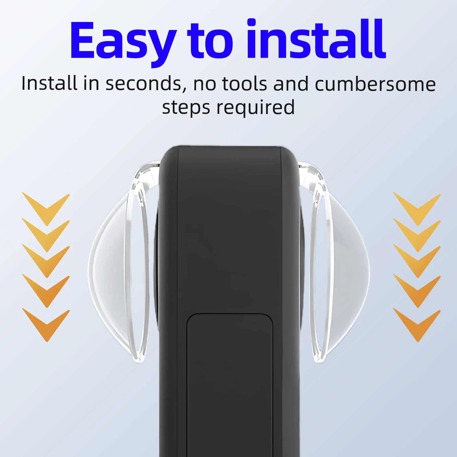 PC Premium Lens Guards Cover for DJI Osmo 360 Action Camera HD Anti-Scratch Protective Cap For DJI Osmo 360 Camera Accessories