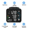 Bluetooth Charging Blood Pressure Monitor West Voice Sphygmomanometer Wireless Data Storage Arrhythmia Detection 6