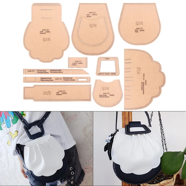 7x Leather Templates Patterns Bag Templates Sewing Machine Accessories  Sewing - AliExpress