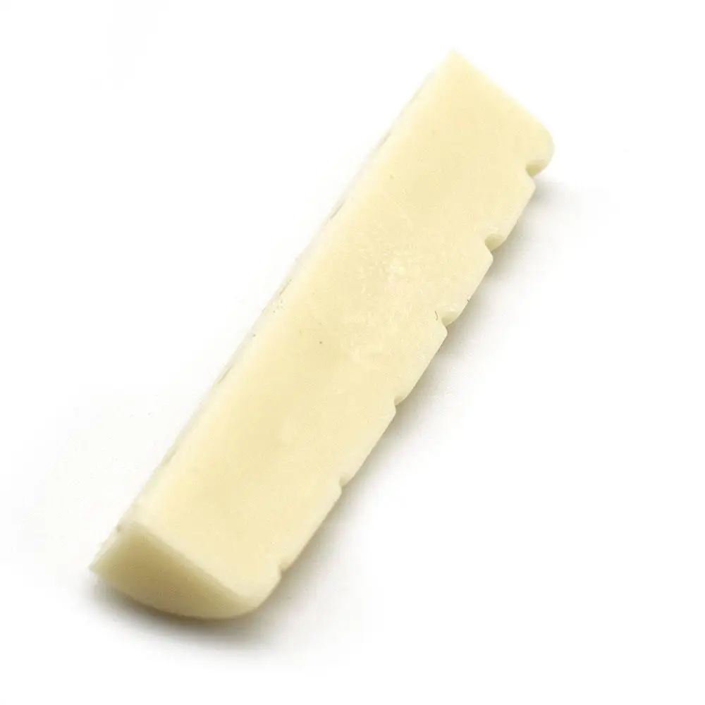 Acoustic Guitar Bridge Nut Saddle Plastic Guitar Saddle Parts & Accessories 10pcs for Folk