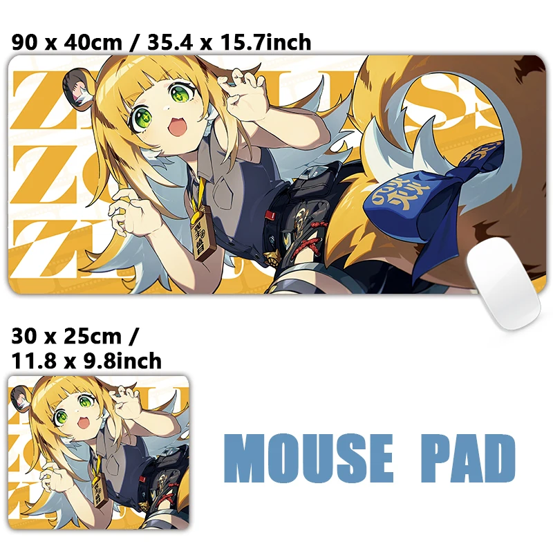 Zenless Zone Zero Mouse Pad ZZZ Yixuan Seed Ellen Hoshimi Miyabi