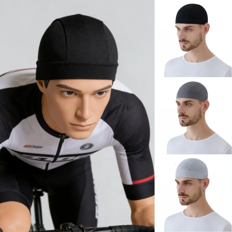 Thin Breathable Mesh Skull Beanie Cap