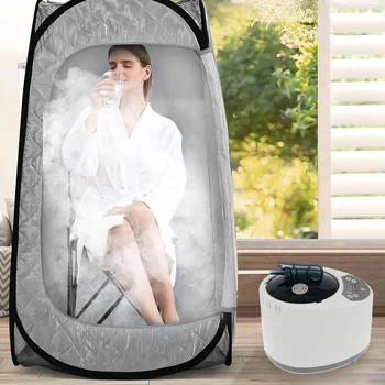 ใหม่ 3L ซาวน่า Steamer เครื่อง 1000W US หม้อไอน้ําเครื่องกําเนิดไฟฟ้าขนาดใหญ่ความจุซาวน่า Steamer สําหรับอ่างอาบน้ําซาวน่าห้อง 1