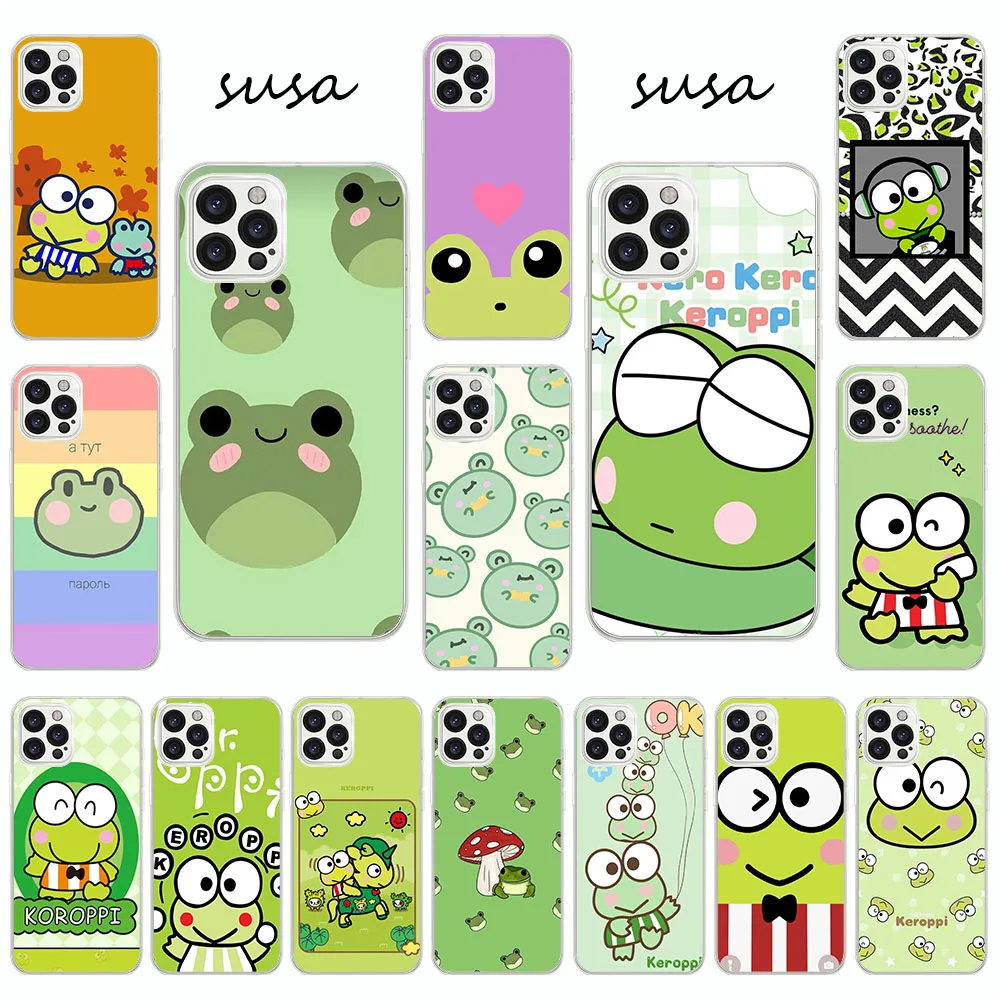 Custodia Morbida Per Tecno Camon Spark 6 7 Go 7P 7T 8 8P 8C 15 16 Air Pro Lk-37 Keroppi