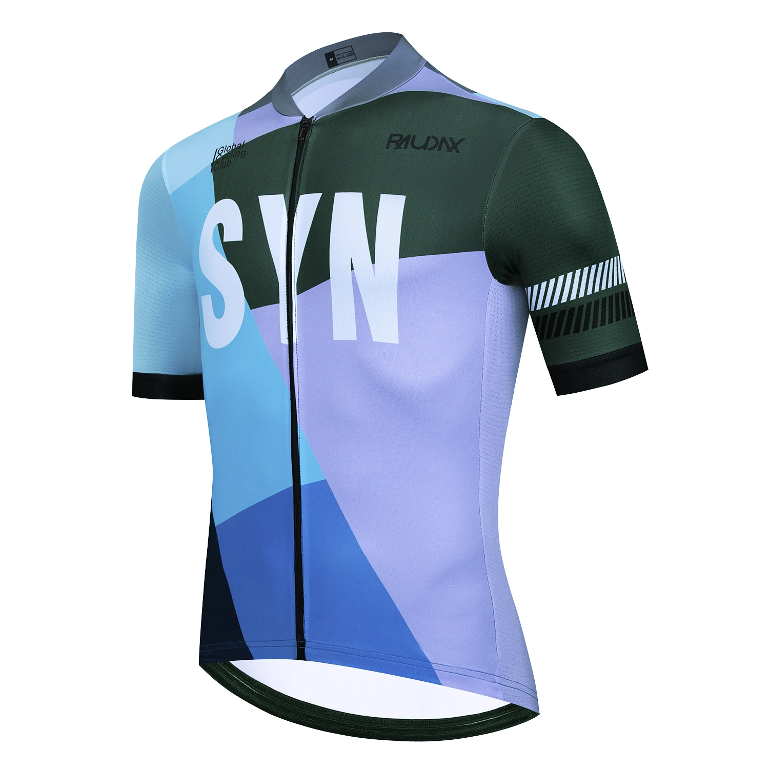 Syn Raudax Cycling Jersey Men Bike Top MTB Bicycle Shirt Mountain Road Riding Clothing Short Sleeve Summer Cyclist biking Blouse