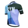 Syn Raudax Cycling Jersey Men Bike Top MTB Bicycle Shirt Mountain Road Riding Clothing Short Sleeve Summer Cyclist biking Blouse 4