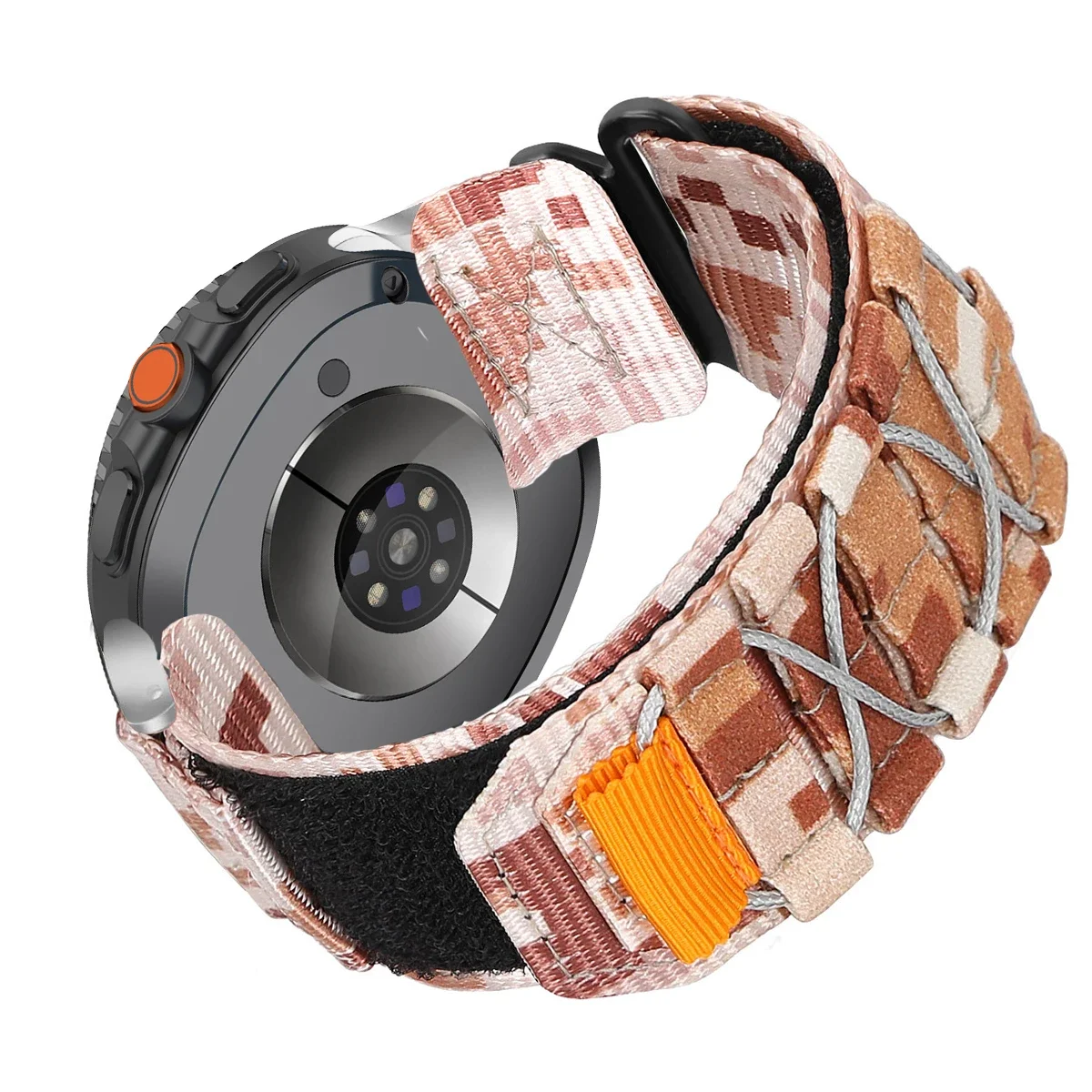 Nylon Travel Loop Sports Wristband Bracelet in Vibrant Colors