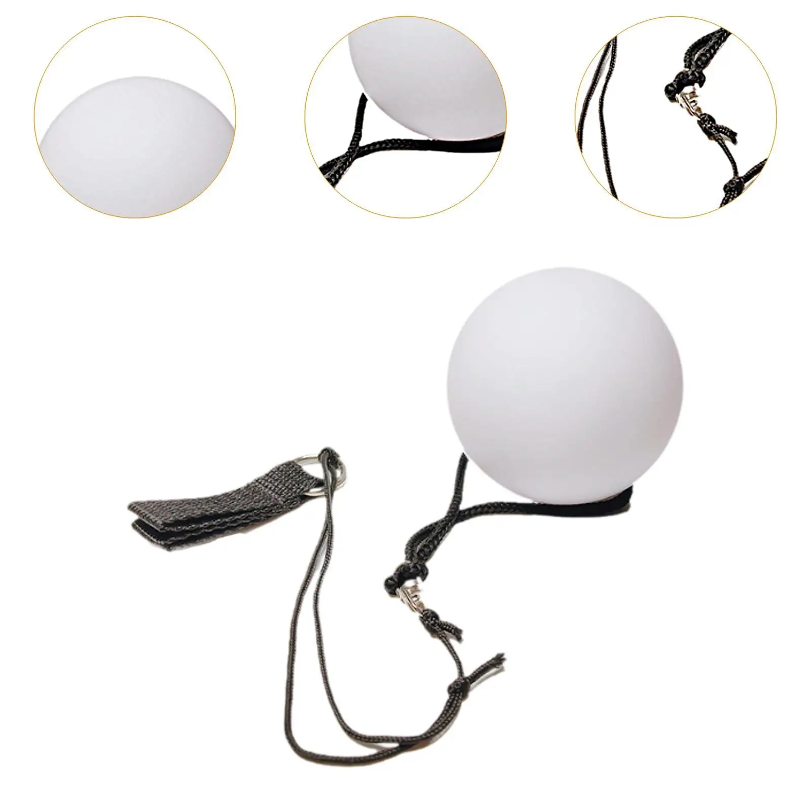 LED Poi Ball Sports Stretch Arm and Shoulder Joints Color Changing Poi Ball