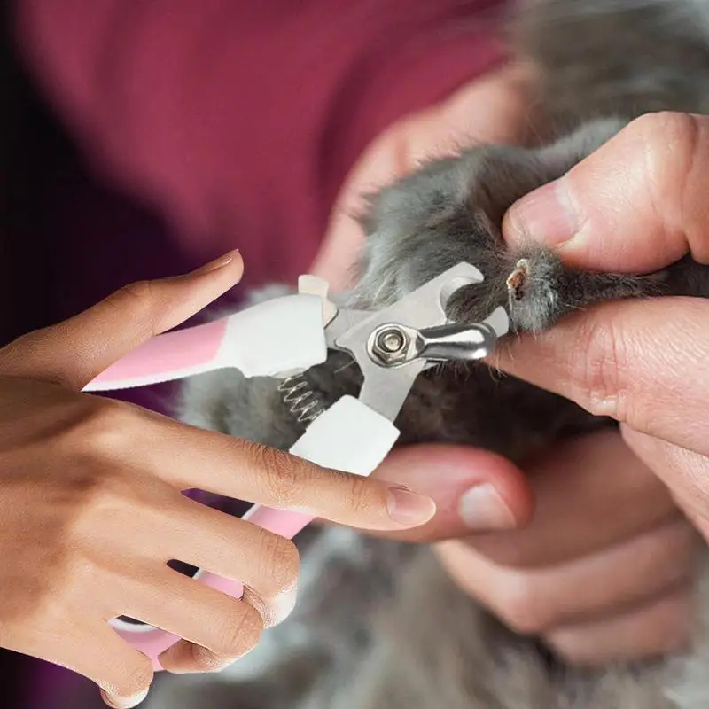 Portable Nail Scissors Pet Nail Clippers Cat And Dog Metal Trimmer Grooming Tool For Puppies Kittens Rabbits Pet Supplies