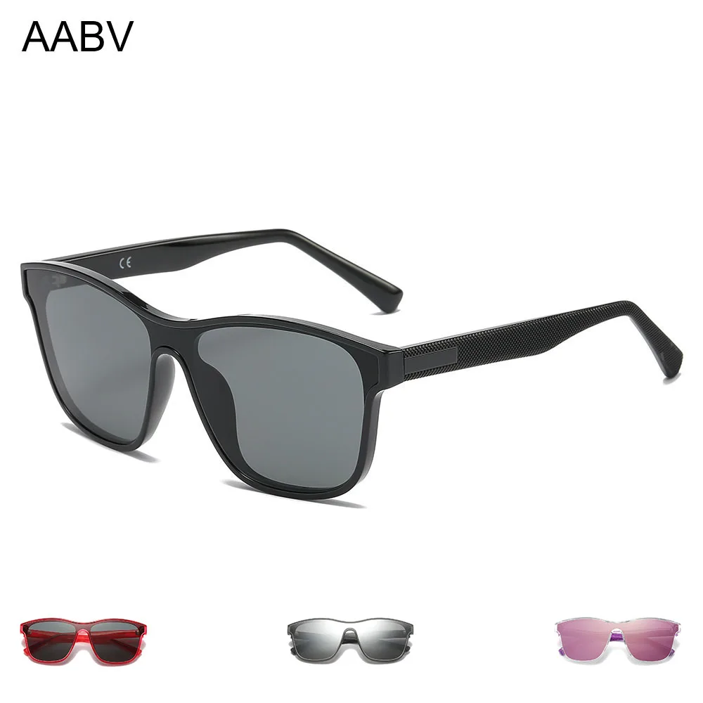 AABV One-piece Lenses Sunglasses for Women Trendy Designer Shield Sun Glasses Dropshipping 1004