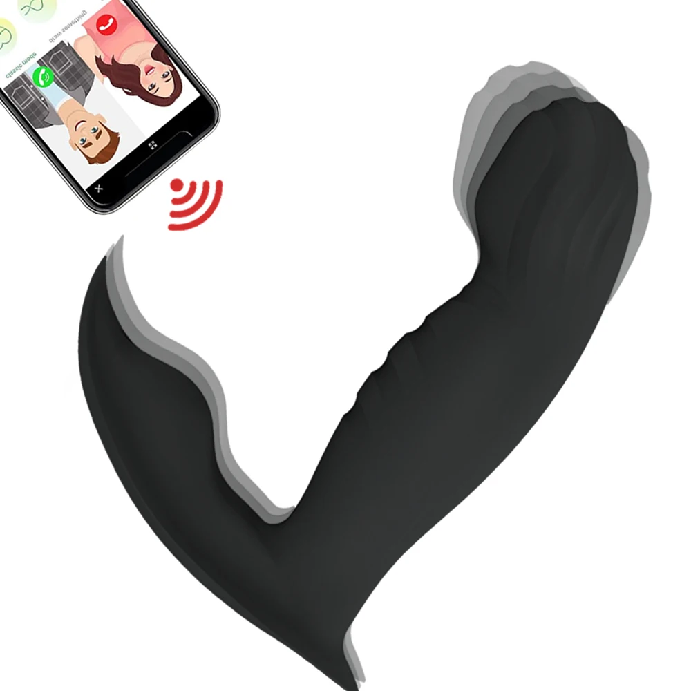 APP Control Male Wiggle Prostate Massager Anal Vibrator for Men Gay Swing Butt Plug Perineum Stimulator Sex Toy for Men