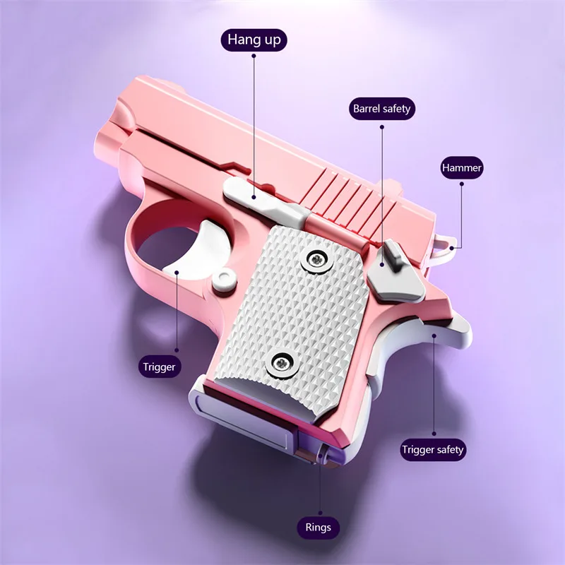 3D printing toy radish gun radish knife fidget toys for kid games Christmas present