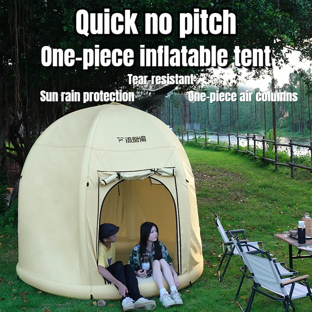 간편하고 안전한 캠핑을 위한 혁신적인 초경량 텐트