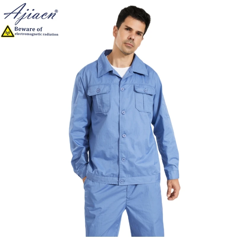 Anti-radiation men's work clothes suits Electric welding, argon arc welding Electromagnetic radiation shielding women's clothing