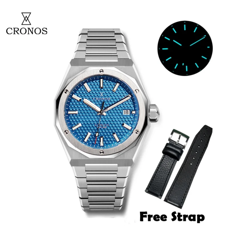 

Часы Cronos Мужские автоматические, 39 мм, 10ATM, L6028M