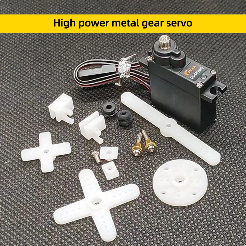 1/2/4PCS Corona DS843MG Digital Servo High Torque Metal Gear 4.8kg/0.10sec/8.5g For RC Control Airplane Helicopter Car Robot 6