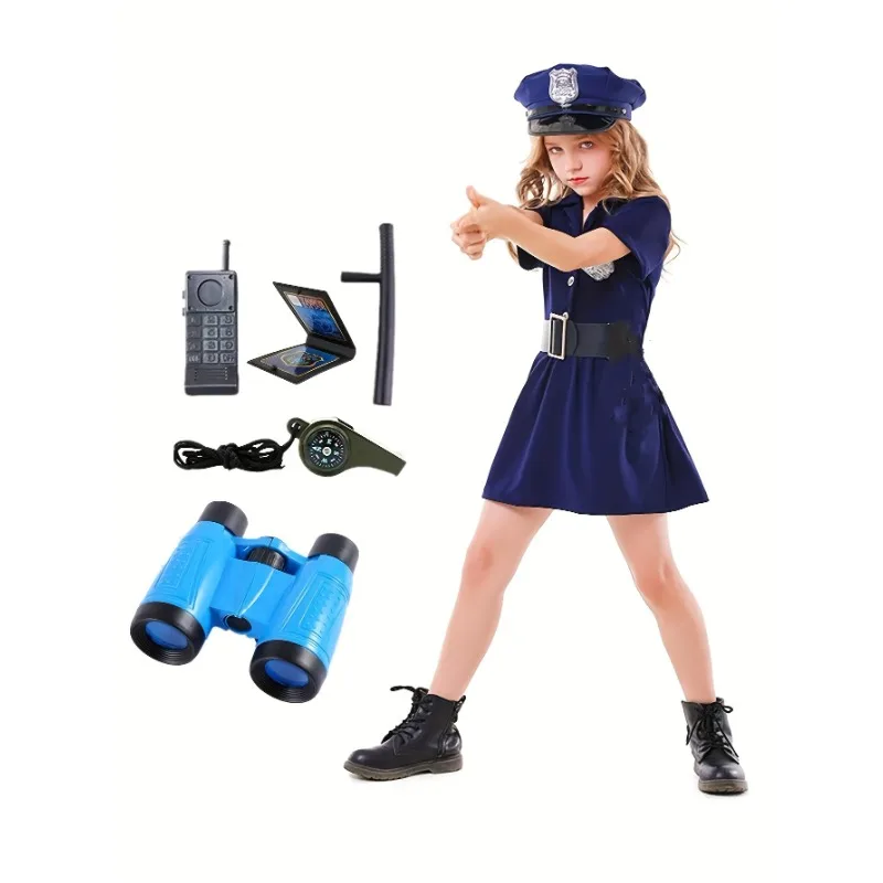 5pc Precinct Babe Costume