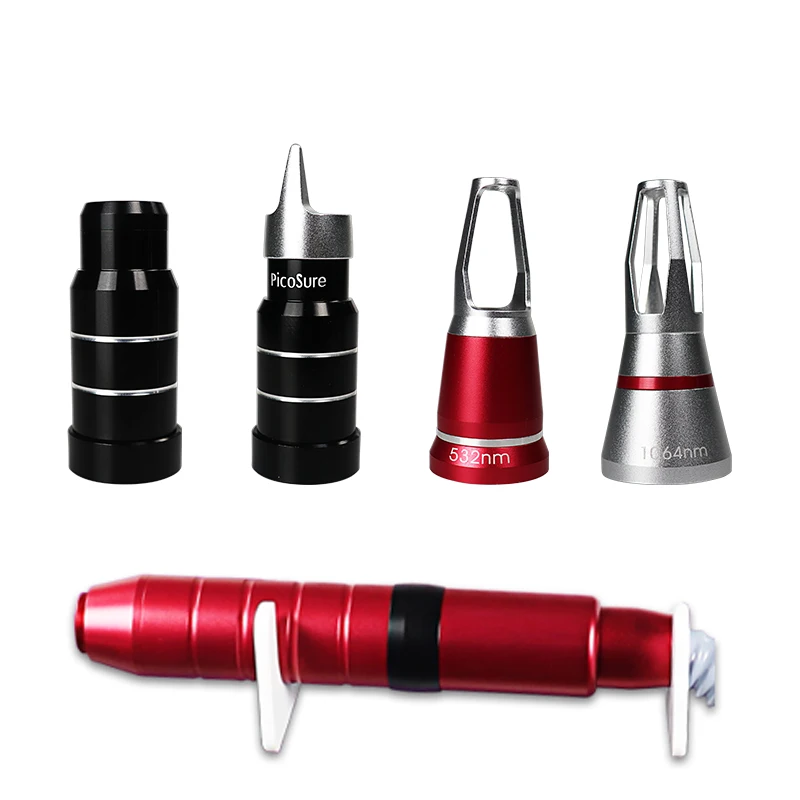 Portable Professional Picoway Nd Yag Picosecond 755nm 1320nm 1064nm 532nm For Tattoo Removal Machine Face Skin Care Tools