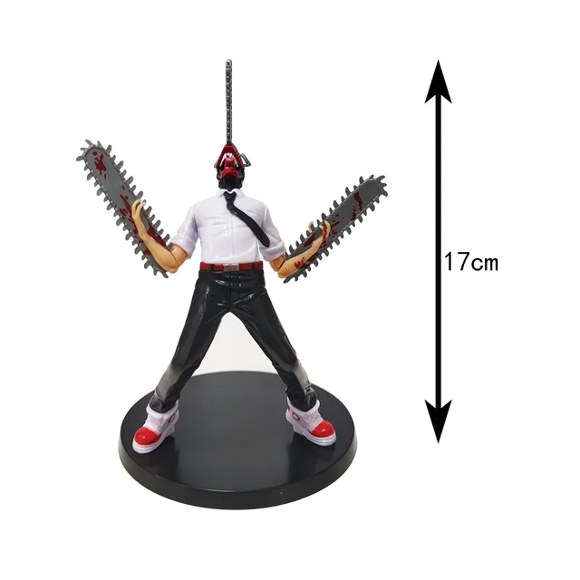 Homem Denji Motosserra Poder Pochita Anime Figuras Chainsaw Man Power  Bonecas Kit Modelo - Corre Que Ta Baratinho