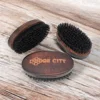 1 Piece Customized LOGO Retro Beard Brush Facial Brush for Men - Custom Personalized Your Name Text Great Unique Gift for Man 5