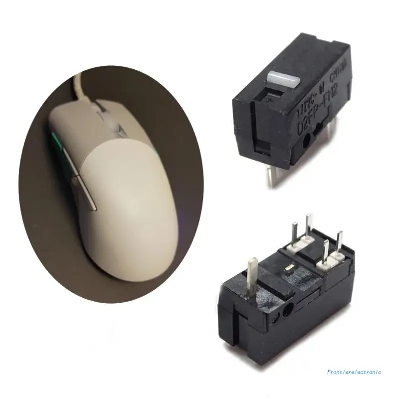 

2 Pieces Mouse Micro Switch Button Strike Light Microswitch D2FP-FN2 for Asus ROG Gladius III AimPoint 36K 80 DropShipping